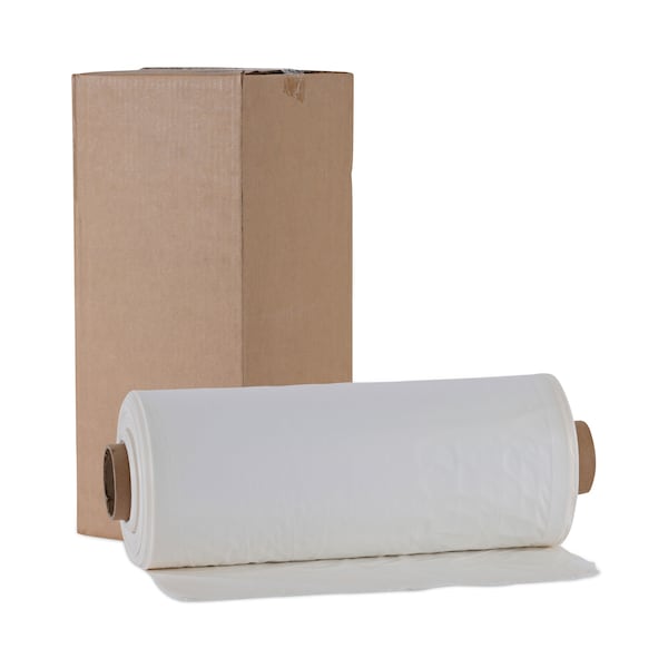 Boardwalk 60 gal Trash Bags, 38 in x 63 in, 1.8 mil, Clear, 75 PK - BWKD38633CL