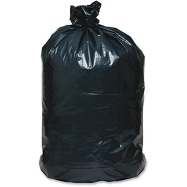 Vortex 33 x 39 in. 31-33 gal Reclaim Heavy-Duty Recyled Can Liner, Black - VO3193823