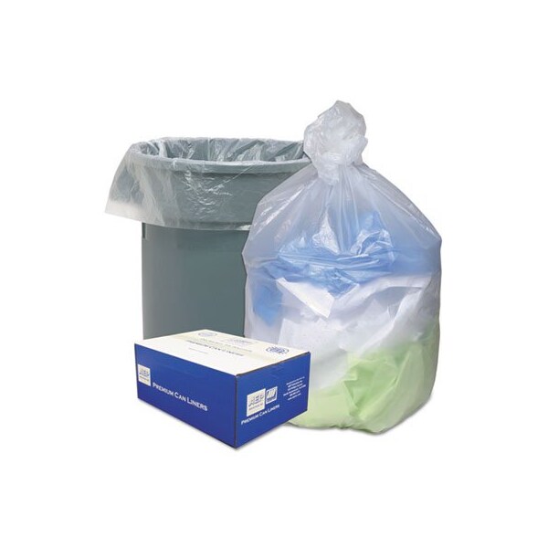 Ultraplus CAN LINERS, 33 GAL, 11 MICRONS, 33in X 40in, NATURAL, 500PK - HD334011N