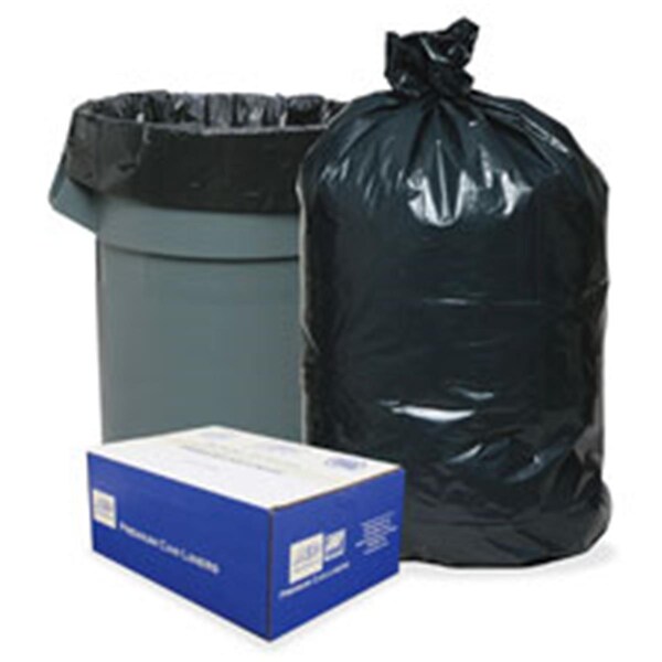 Webster Heavy-Duty Low-Density Liners - 45 gal, 250PK - WBI404616B