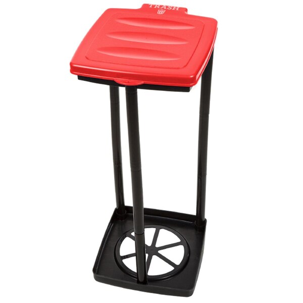 Wakeman Portable Trash Bag HolderRed - 75-TB1008