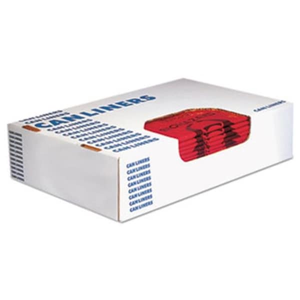 Defenseguard 23 x 24 in. Healthcare Biohazard Printed Can Liners; 8-10 gal; 1.3 mm Red - DE1203370