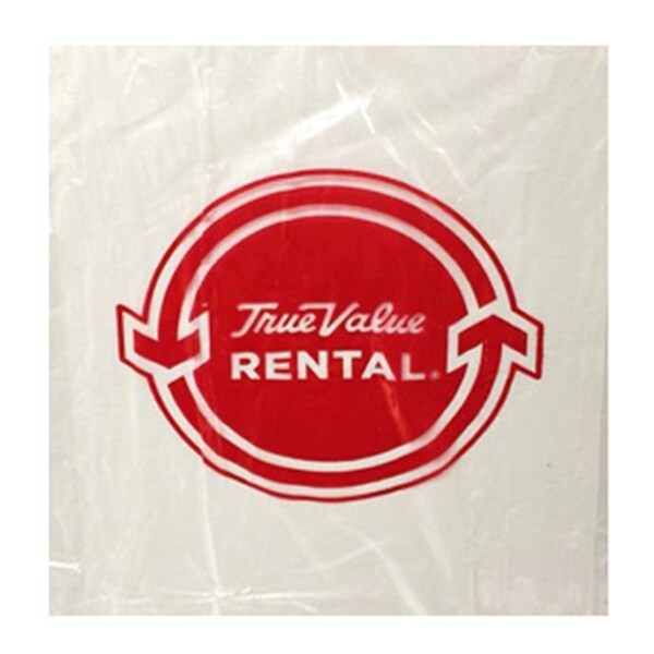 Paper Products 36 in. True Value Rental Clear Plastic Dish Bag, 250PK - 218064
