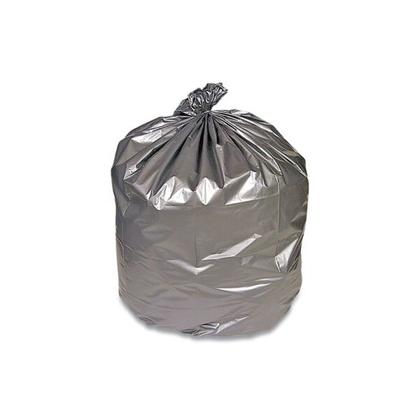 Coastwide LINEAR LOW-DENSITY CAN LINERS, 33 GAL, 1.5 MIL, 33in X 40in, SILVER, 100PK - 814893
