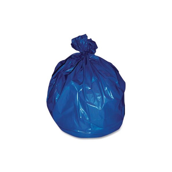 Coastwide HIGH-DENSITY CAN LINERS, 45 GAL, 19 MIC, 40in X 48in, BLUE, 200PK - 657093
