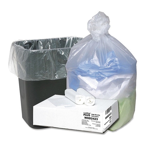 Webster Ultra Plus Trash Can Liners, 10 gal, PK500 - WHD2423
