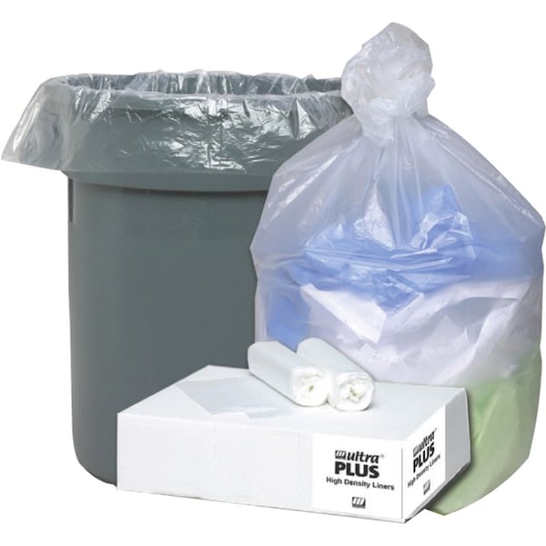 Webster Ultra Plus Trash Can Liners, 10 gal, PK500 - WHD2423
