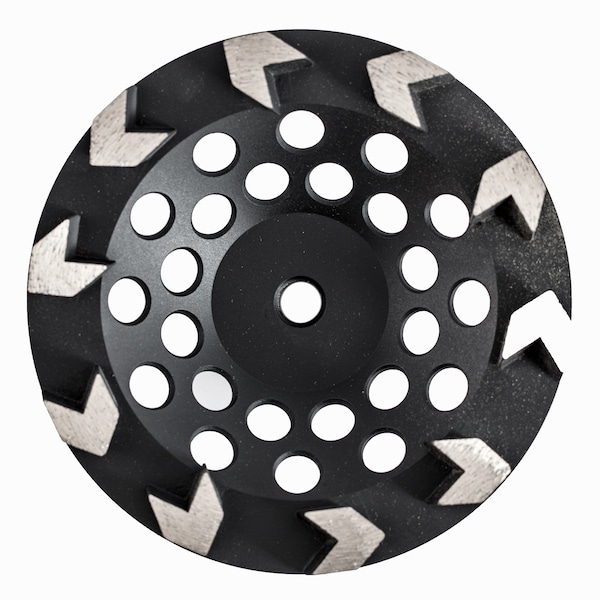 Herramientas de Diamante Paragon 5'' x 5/8-11 Rueda Copa Flecha - ACW-5T