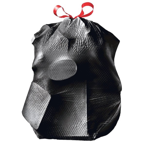 Glad Glad ForceFlex 30 gal No Scent Scent Trash Bags Drawstring 50 pk 1.1 mil - 78539