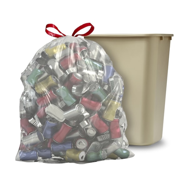 Glad Recycle Waste Bags, 0.9 mm, 45 PK - 78543