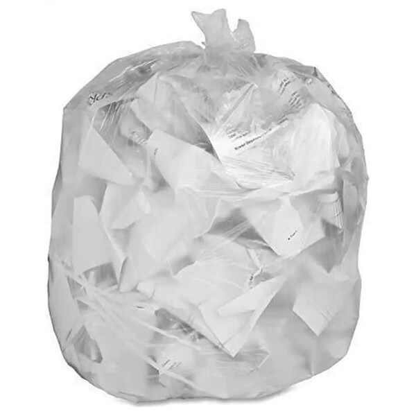 Homecare Products 17 x 17 in. Low-Density Super Tuf Liner, Clear - 4 gal - Case of 1000 - HO2495648