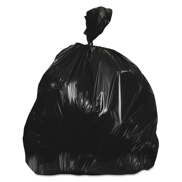 Heritage 56 gal Trash Bags, 43 in x 47 in, Premium, 0.7 mil, Black, 100 PK - H8647HK