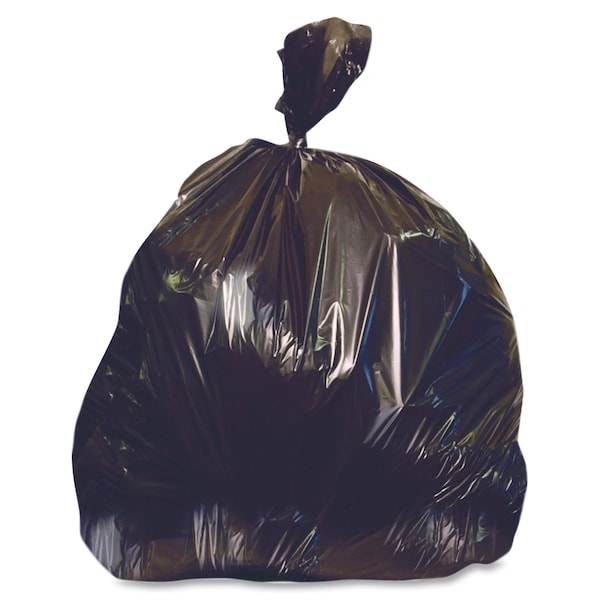 Accufit 44 gal Trash Bags, 37 in x 50 in, Premium, 0.9 mil, Black, 100 PK - H7450TK R01