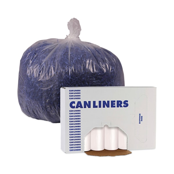 Boardwalk 60 gal Trash Bags, 38 in x 58 in, 11 microns, Natural - BWK 385814