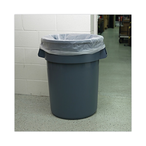 Boardwalk 60 gal Trash Bags, 38 in x 58 in, 11 microns, Natural - BWK 385814
