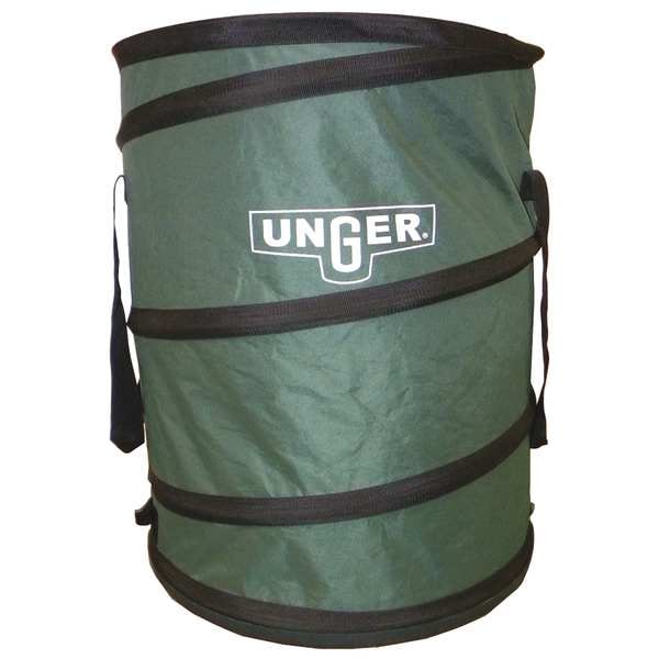 Unger 40 gal Collapsible Litter Bags, 23 in x 27 in, Green - NB300