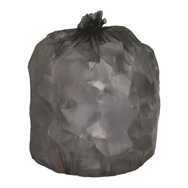 Genuine Joe 33 gal Trash Bags, 0.45 mil (11 Micron), Black, 250 PK - GJO70419