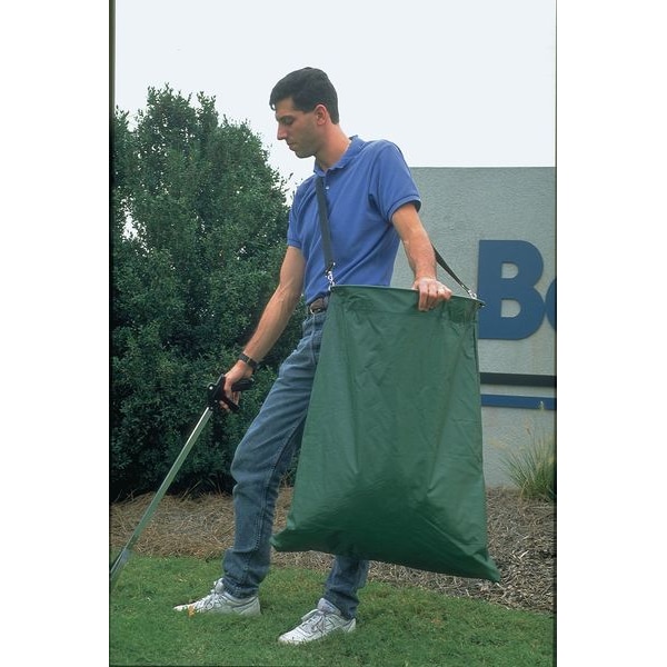 Zoro Select 5 gal Portable Litter Bags, 18 in x 30 in, Green - 160202
