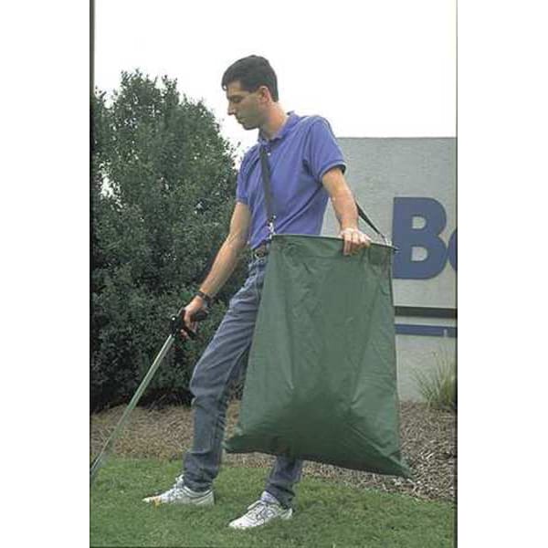 Zoro Select 5 gal Portable Litter Bags, 18 in x 30 in, Green - 160202