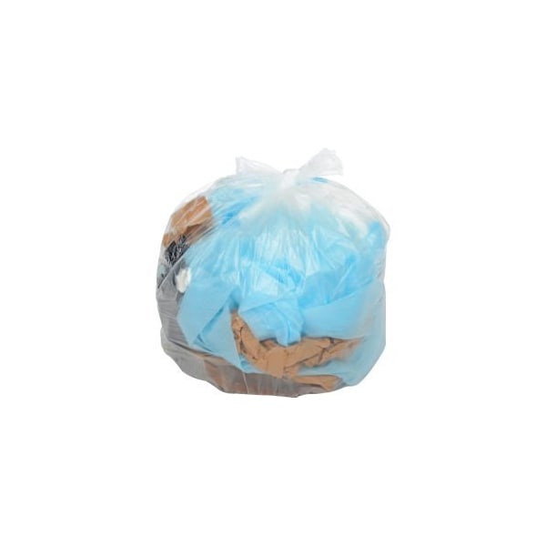 Napco Bag And Film Light Duty Natural Trash Bags - 33 Gal 0.43 Mil 500 Bags/Case - NR334011N