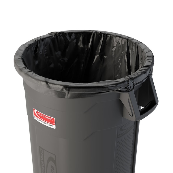 Suncast Commercial CONTRACTOR PRECISE FIT BAGS for 55 GALLON TRASH CANS - UCL55315B