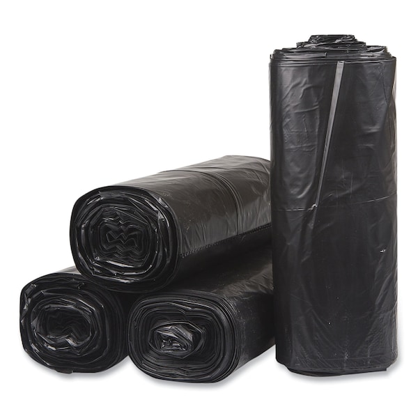 Inteplast Group Low-Density Commercial Can Liners, Coreless Interleaved Roll, 60gal, 1.5 mil, 38inx58in, 100PK - SL3858150K