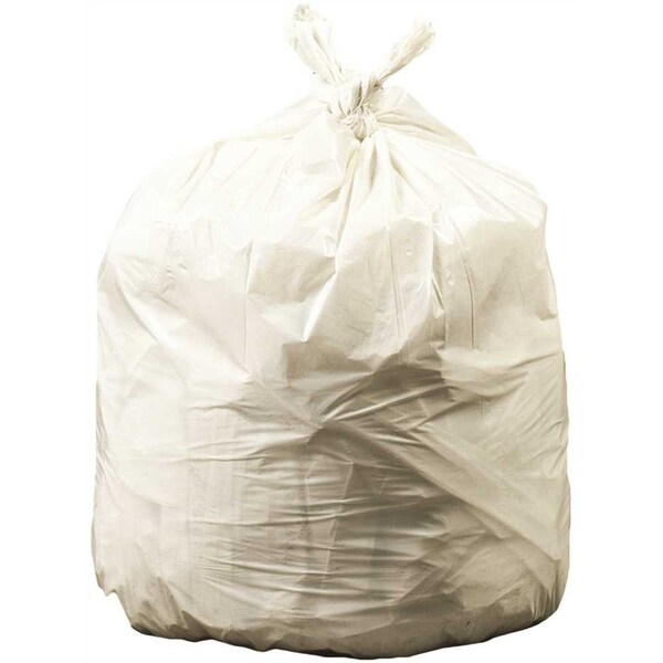 Revolution Bag 40 Gal. to 45 Gal. 40 x 46 in. 0.45 mil Natural Low-Density Trash Can Liner, 250PK - PC46MRN