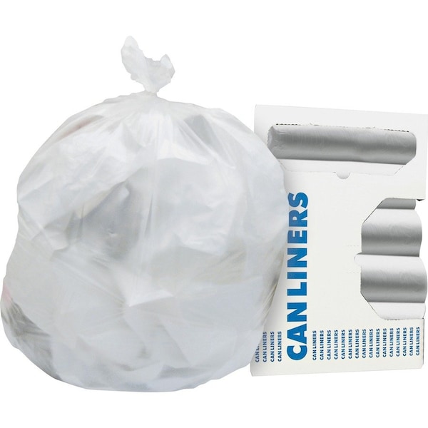 Heritage Bag 30 gal Trash Bags, 0.39 mil (10 Micron), Natural, 20 PK - HERZ6037MNR01