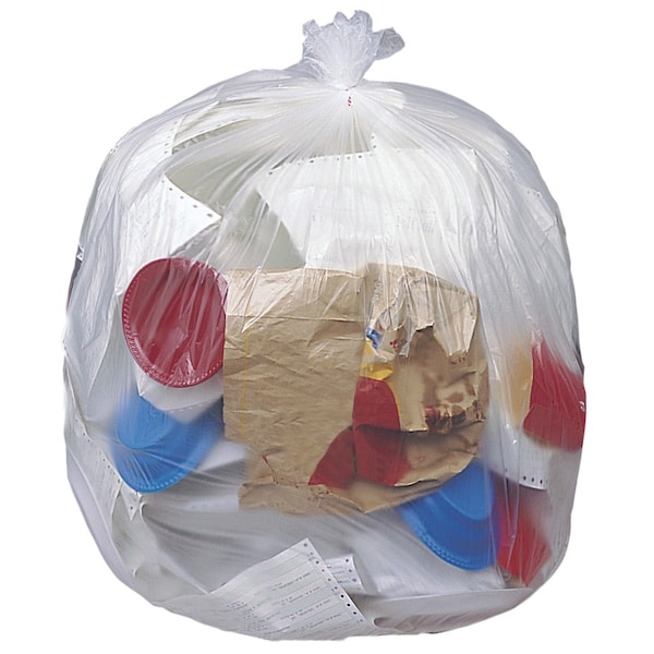 All-Pro Premium Hdpe Can Liner, 12-16 Gal, 8Mic, Natural - MR24330MC