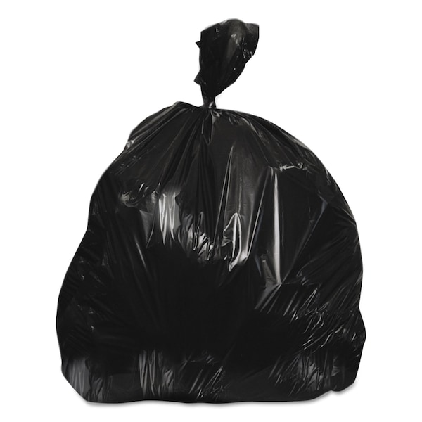 Heritage 45 gal Trash Bags, 40 in x 48 in, Heavy-Duty, 16 microns, Black, 250 PK - Z8048VK R01