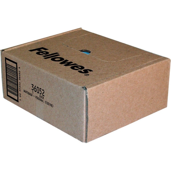 Fellowes 7 gal Shredder Bags, Clear, 100 PK - FEL36052