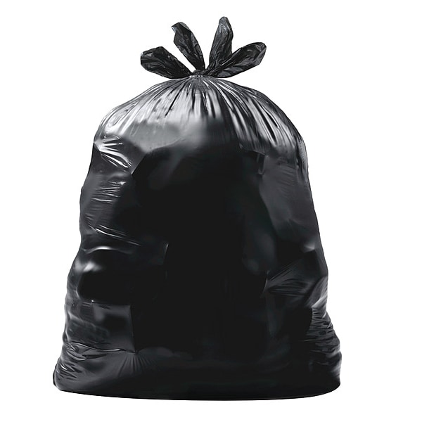 Glad 30 gal Trash Bags, 54 in x 33 in, Extra Heavy-Duty, 0.9 mil, Black - 60035
