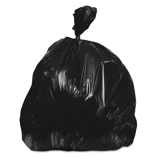 Heritage 60 gal Trash Bags, 38 in x 60 in, Extra Heavy-Duty, 22 microns, Black, 150 PK - Z7660WK R01