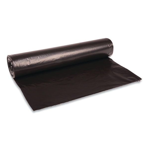 Boardwalk 45 gal Trash Bags, 40 in x 48 in, Extra Heavy-Duty, 1 mil, Black - BWK527