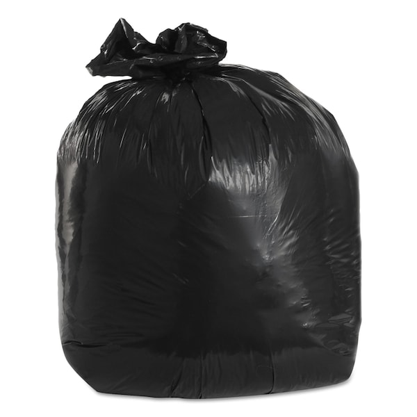 Trinity Plastics 20 gal Trash Bags, 30 in x 36 in, Heavy-Duty, 1.5 mil, Black, 100 PK - 100446