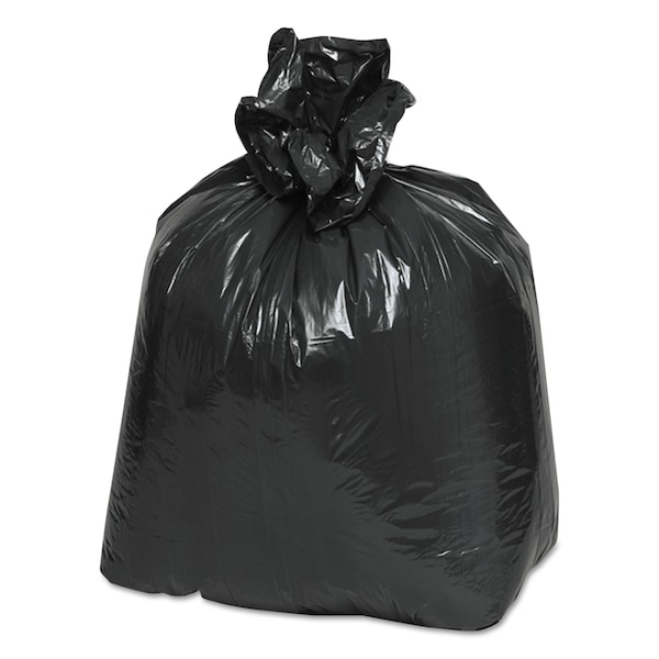 Classic 10 gal Trash Bags, 24 in x 23 in, Light-Duty, 0.6 mil, Black, 500 PK - WEBB24