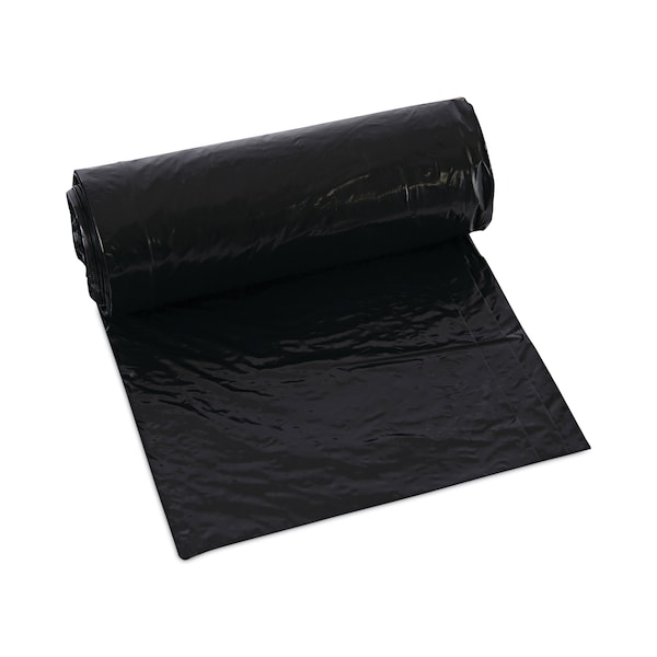 Boardwalk 12 gal - 16 gal Trash Bags, 24 in x 32 in, 1 mil, Black - PNL510