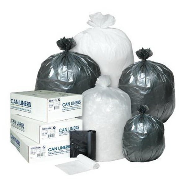 Inteplast Group High Density Commercial Can Liners 40x48 12 Mic - Natural - IBS S404812N