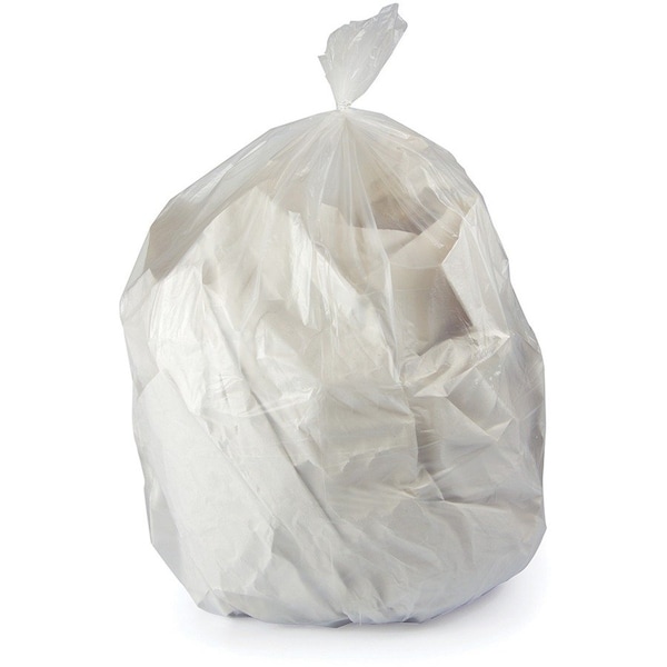 Heritage Bag Trash Bags, 2 mil (51 Micron), Clear, 100 PK - HERH8850QC
