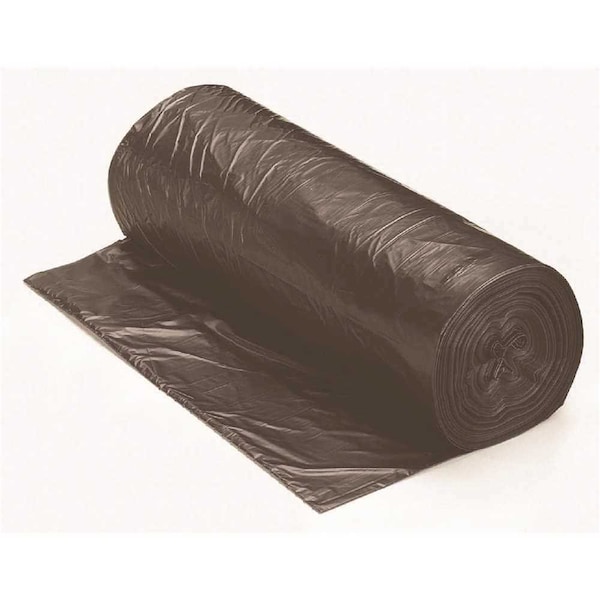 Renown 33 Gal. 22 mic 33 in. x 40 in. Black Can Liner, 250PK - REN13320