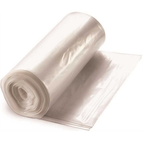 Berry Plastics 32 Gal. 11 mic 33 in. x 39 in. Natural High-Density Trash Bags, 500PK - VLH3340-13N