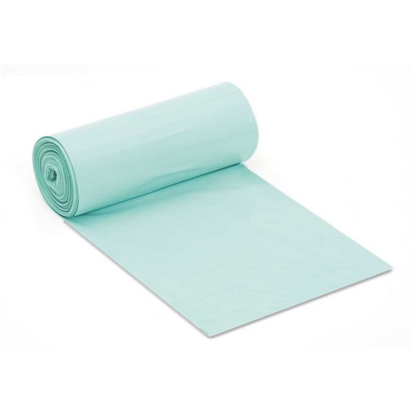 Berry Plastics 33 Gal. Mint Green Heavy-Duty Can Liner, 125PK - CLSR3340X4MG
