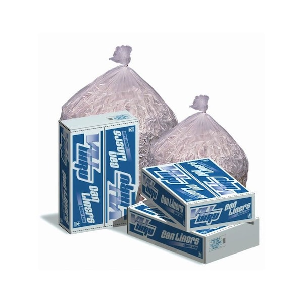 All-Pro Vu-Thru Lldpe Can Liner, 23 Gal, .95Mil, Clear - P4430XC