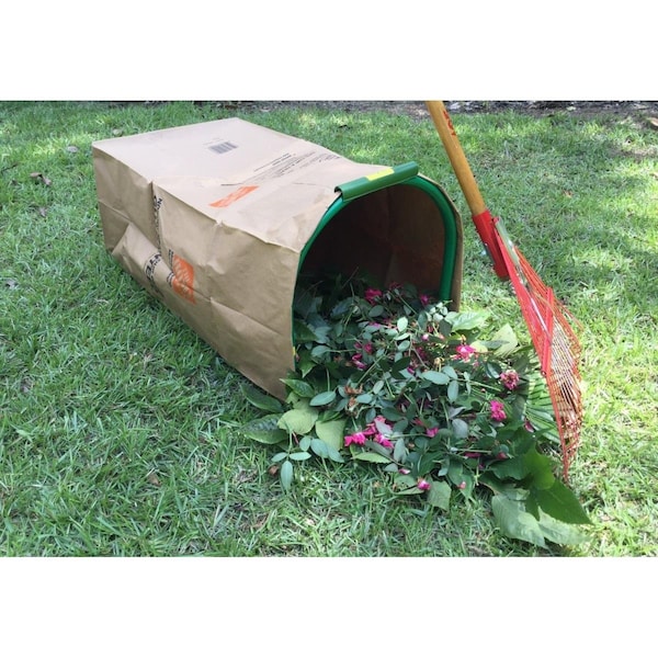 Veranda Lawn  Leaf Bag Holder Turns A Paper Lawn  Leaf Bag - VE954319