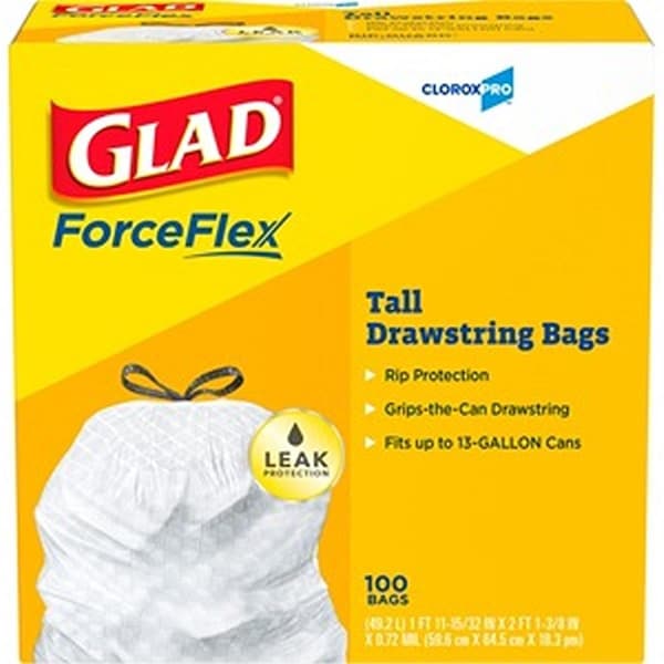 House 13 gal Trash Kitchen Bag, 100PK - HO3752331