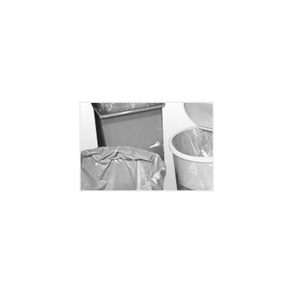 Elkay Plastics Co High Density 7-10 gal. Trash Can Liner, 6 Microns, 24in x 24in, Pkg Qty 1000 - HDN2424