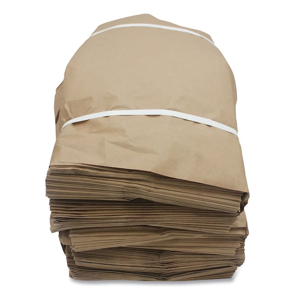 Kari-Out Paper Bags, Standard-Duty, Natural Kraft, 250 PK - 1200110
