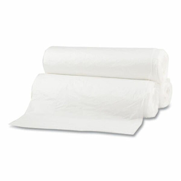 Pinpoint 36.00 x 30.00 in. 30 gal 0.62 mil Linear Low Density Can Liners, White - PI2495597