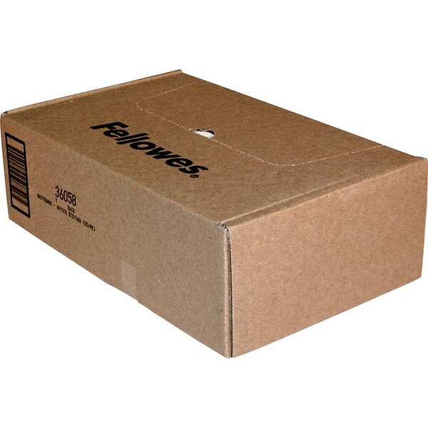 Fellowes 38 gal Trash Bags, Clear, 50 PK - FEL3605801