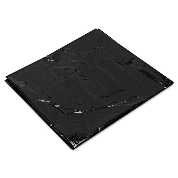 Trinity Plastics 16 gal Trash Bags, 24 in x 32 in, Medium-Duty, 0.7 mil, Black, 500 PK - 100406